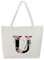 Blisswave Personalisierte Tasche, 100% Baumwoll Canvas, A-Z Tasche Personalisiert mit Namen, schön bedruckt, gefüttert, Personalisierte Geschenke für Frauen
