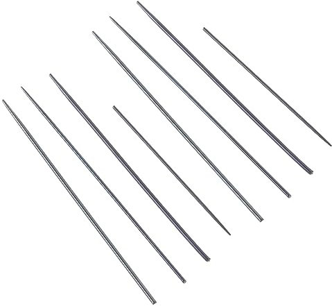 Kisangel 8 Stück Saxophonnadeln Und Saxophonnadelfedern Elastisch Und Formstabil Klein Leicht Instrumentenreparaturzubehör Für Saxophon Klarinette Langlebig