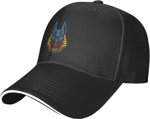 GQWJKSZ Egypt Anubis Baseball Cap Man's Womans Mom Hat Unisex Casquette Adjustable Golf Hats