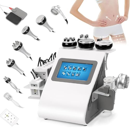 Body Contouring Device Cavitation Radio Frequency Multifunctional Anti Cellulite Machine, 40K Fat Burning Machine RF Massage Machine For Skin Tightening