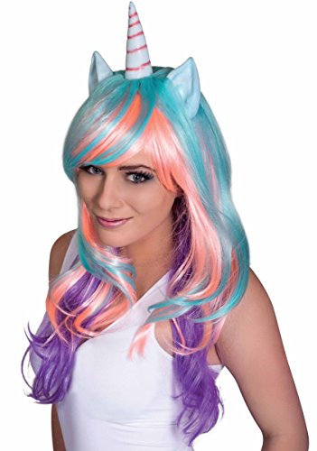 Party-Chic Perücke Einhorn