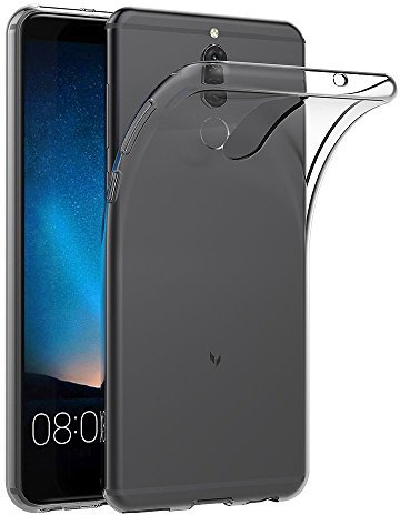 AICEK Compatible con Huawei Mate 10 Lite Cover, Trasparente Silicone Custodia Protettiva Molle di TPU Bumper Case Sottile