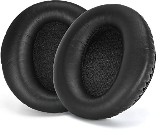 E7 Round Ear Pads - Replacement Ear Cushion Foam Compatible with COWIN E7 / E7 Pro Active Noise Cancelling Headphone, Softer Leather,High-Density Noise Cancelling Foam, (NOT fit SE7 Model)
