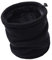 Qxuan Thermal Snoods Men's Winter Thick Fleece Neck Warmer Gaiter Warm Tube Beanie Face Mask Outdoor Sports Ski Cycling Scarf Hat, Deep Black, XL