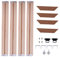 Milisten Holzleisten Holzrahmen 1 Set DIY Rahmen Kit Poster Bahre Bars Wand Kunst Rahmen für Gem?lde Stretching System Gerahmte Bild Zubeh?r Stretcher Frame Set Digitale Bilderrahmen