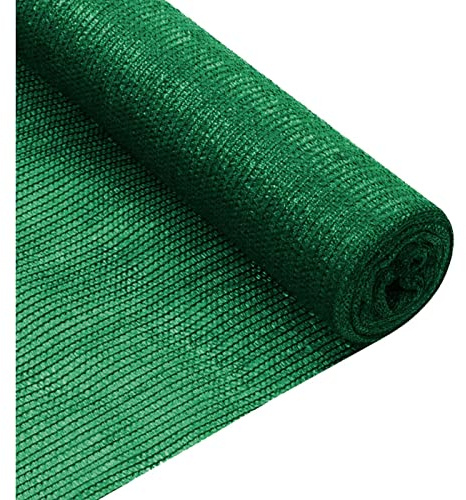 Acan Tradineur - Rollo de Malla de sombreo tupida, Cierre de ocultación de 120 g/m2, Alta Resistencia, Tela para cercar Jardines, fincas, huertos, Vallas (Verde, 1,5 x 10 m)