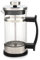 Caffettiera a pressione manuale, caffettiera in borosilicato resistente al calore con filtro, teiera con filtro, doppia filtrazione