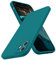 SURPHY Flat Silicone Case Compatible with iPhone 11 Case, Liquid Silicone Slim Fit Case (Individual Protection for Each Len) for iPhone 11 6.1 (Teal Blue)