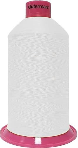 Gütermann Bauschgarn 10.000m / Overlockgarn elastisch E151 flauschgarn dehnbar für Overlock Coverstich Coverlock