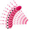 24pcs Pailles En Papier Pailles Flamant Rose Pailles Pour Cocktail Décorations De Fêtes Hawaïennes Luau Pailles Cocktail Flamant Rose, Décorations De Pailles Flamant Rose