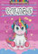 Wendy: Livre de coloriage personnalisé pour Wendy | Licorne | Cadeau d'anniversaire pour fille ... | 4 à 8 ans | 25 motifs de licorne avec le prénom Wendy, Grand format A4 (21 x 29.7 cm)