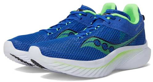 Saucony Herren Kinvara 14 Sneaker, Superblue/Slime, 44.5 EU