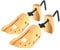 ZENO Womens Shoe Stretchers (Pair) | Premium Pine Wood Shoe Tree for All Shoe Types | Size 3-6