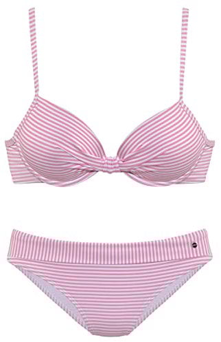 s.Oliver Bügel-Bikini rosa-weiß
