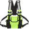 Universal Radio Harness, Radio Chest Harness Holder Vest Rig, Two Way Radio Walkie Talkies Chest Front Pack Pouch with Adjustable Shoulder Straps, for Men Women