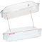JCSPARES® - Mensola Porta Bottiglie 410 x 105 x 100 mm Frigorifero Compatibile Per Whirlpool Indesit ed Ulteriori