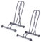 Delta Cycle Lot de 2 supports de vélo réglables sans outils pour montagne, gros pneus, vélos de route, porte-vélos autoportants pour garage et parking