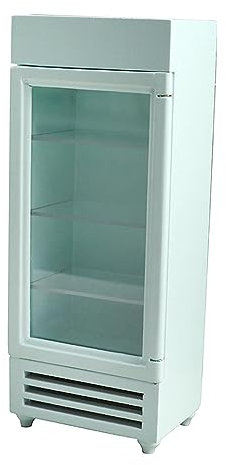 lopituwe Retro Style Miniature Refrigerator 112 Scale Decorative Wooden Fridge, Green