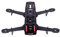 250-mm-Quadcopter-FPV-Flugzeug-Drohnenrahmen-Kit mit X-Struktur – Kohlefaser und Glasfaser, Geeignet für Mini-4-Achsen-FPV-Drohnen, Hochgeschwindigkeitsrennen (Kohlefasermuster) Quadrocopter Rahmen
