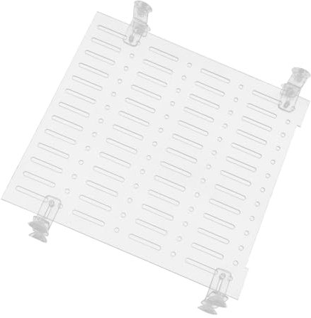 Amosfun 2 Sätze Isolationsplatte Für Fischbecken Aquarienteiler 10 Gallonen Aquarienabscheider 10-gallonen-tankteiler Raumteiler Für Aquarien Fischteiler Acryl Aquarium Deckplatte