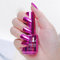 18ml Metall Nagellack Spiegel-Effekt - Mirror Nagellack Lack Chrom Nail Polish - Spiegeleffekt Hochglanzgel Maniküre Nagellack - Langlebig Nicht Abziehbar (08 Rosa)