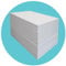 Triplast EPS 70 Foam Sheets (100 Sheets, 600 x 400 x 25mm Each) - Wall & Floor Insulation Board, Protective Packaging, Arts & Craft Foam Blocks