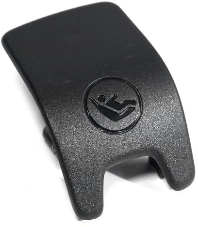 Audi 4M88871874PK Deckel Schutzkappe Abdeckung Kappe ISOFIX Kindersitz, schwarz