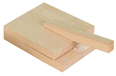 Prensa de tortilla de madera de 9 pulgadas, herramienta manual de prensado de masa, herramientas de prensado de piel Jiaozi, herramientas prensadoras de masa para el hogar, cocina, restaurante