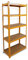 DIVCHI Garage Shelving Unit 5-Tier Storage Shelves Free Standing Boltless Rack For Home | Office | Warehouse | Kitchen | Dining Room | Hallway | Balcony | Bedroom | Living Room (Yellow)