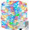 Bollengold Fairy Lights Plug in, 22m 220 LED 8 Modes Copper Wire String Lights Remote Timer for Party, Bedroom, Christmas, Decorations(Multi-Coloured)