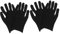 KITANDOVE 24 Paare Schwarze Baumwoll handschuhe Handschutz Sicherheitshandschuhe Bequeme Handschuhe baumwollhandschuhe Arbeitshandschuhe Baumwoll-Handschuhe Schutzhandschuhe Baumwolle Black