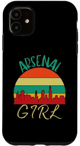 iPhone 11 Arsenal Girl Love Arsenal Souvenir Case