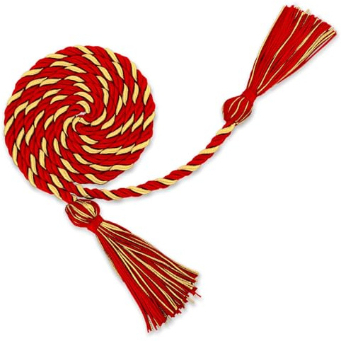 Graduierung Ehrenkordel Rot Kabel Zubehör,Geflochtene Schnüre Ehrenschnur,Geflochtener Ehrenabschluss,Graduierung Ehre Kordel Für Abschlussfeier,Abschlusskleid,Abschlussparty