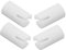 LALADEFIEE Banjo Bone Nut 5 String Ox Bone Material Banjo Nut Replacement for Bone Resonance
