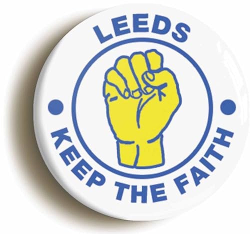 Leeds Keep The Faith Northern Soul Fridge Magnet (Circular 2inch / 50mm Diameter)