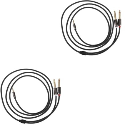 HEMOTON 2pcs Audio Line Attachment Billiards Hanging Derailleur Plug Plug Hull Gaming Desk Monitor Guitar Cable Monitor Monitor Computer Cable Tool Rack Billiards Black Nylon Metal