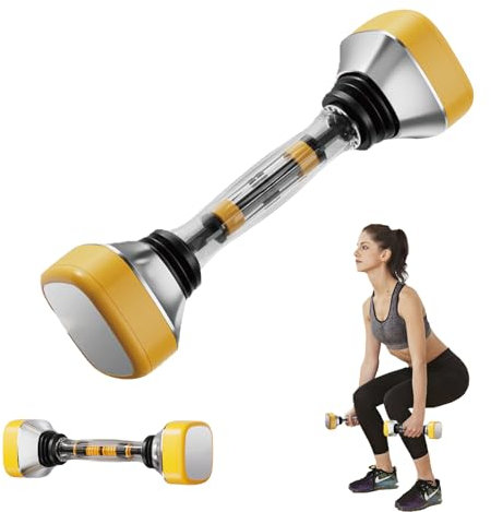 Hanteln Set, Vibrations-Schwinghantel,10-30kg Verstellbare Kurzhanteln Set,Rutschfeste Vibrationshantel,Gewichte Hantel für Krafttraining, Fitness, Home Gym, Geschenk (orange-1pcs)