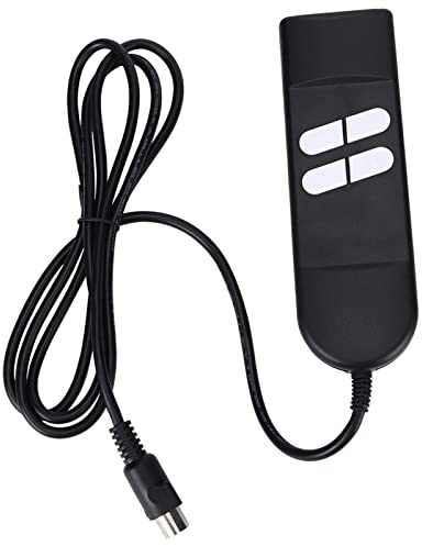 Segutage Control Manual de Sillón, 4 Botones 5 Pines Reclinable Controlador, Mando Distancia Eléctrico Reemplazo para Motores de Varilla Sofás Funcionales