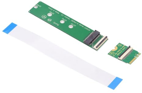 A+E Key to NVME M Key Extension Card for HDDs Hard Drive Expansion Supports 2230MM to 2280MM Performances Optimization Card