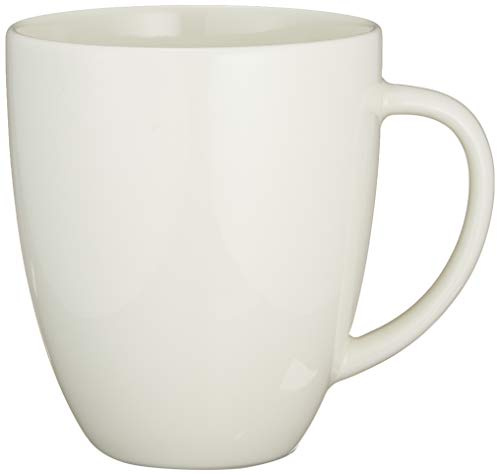 Arabia Tasse Porzellan Weiß, aus der 24h Kollektion, Fassungsvermögen: 340ml, 1005281