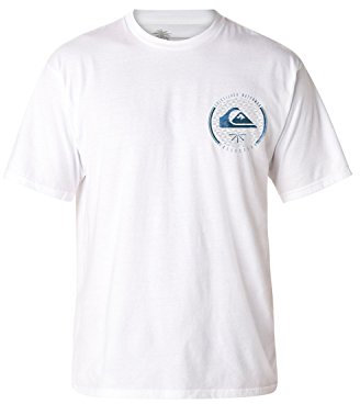 Quiksilver Mens Silver Seal Qmt0 Bs2 White S