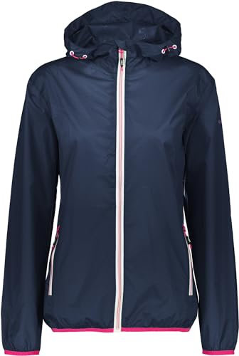 CMP - Damenjacke mit Regenkapuze, Marine, XS