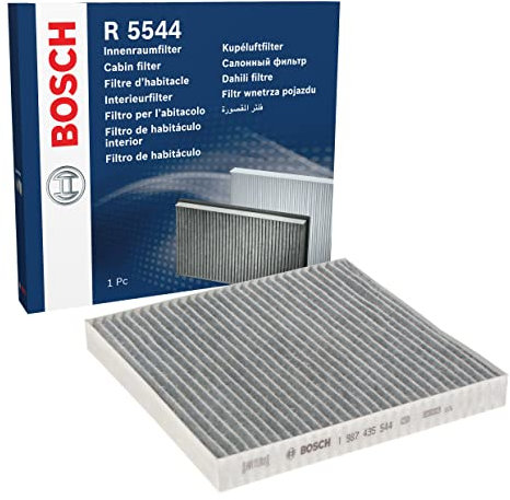 Bosch R5544 - Filtro abitacolo ai carboni attivi