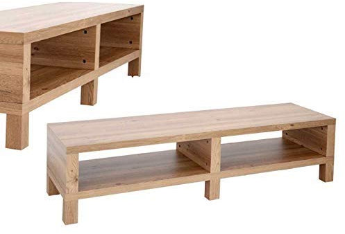 Gicos Mobile Porta TV in Legno MDF 165 * 45 * 40 cm Colore Naturale TCC-751509