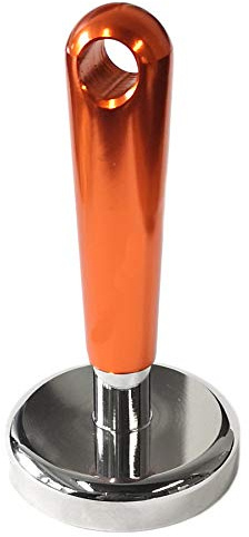 LeBigMag® | Neodym Magnet ø 5 cm mit Aluminium Griff | 91 kg Haftkraft auf Zug bei 10 mm Stahl | Griff abnehmbar mit M8 Gewinde