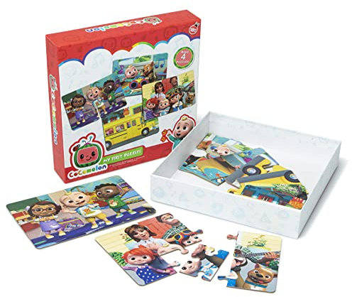 Cocomelon My First Puzzles 4in1 Puzzle-Set