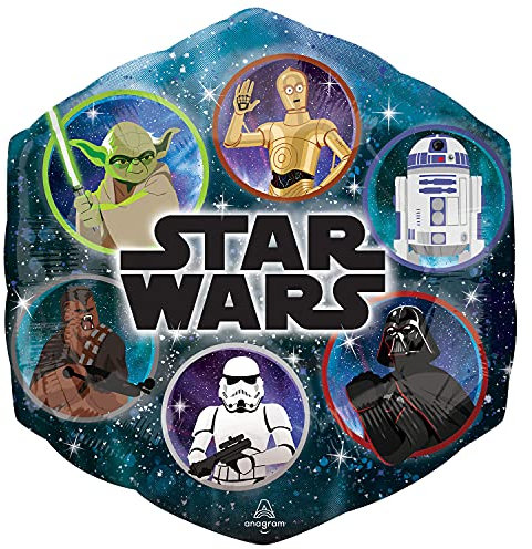 amscan 4325301 S/Shape: Star Wars Galaxy