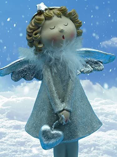 Pommerntraum ® | Weihnachtsengel molliger Schutzengel Molly-Engel Glücksengel Nana Engel üppige Dame Lady Rubensengel Rubensfigur