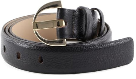 Abro Leather Dalia Belt W95 Dark Brown