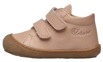 Naturino Cocoon VL-Zapatos de Piel para Primeros Pasos, Rosa Palo 25